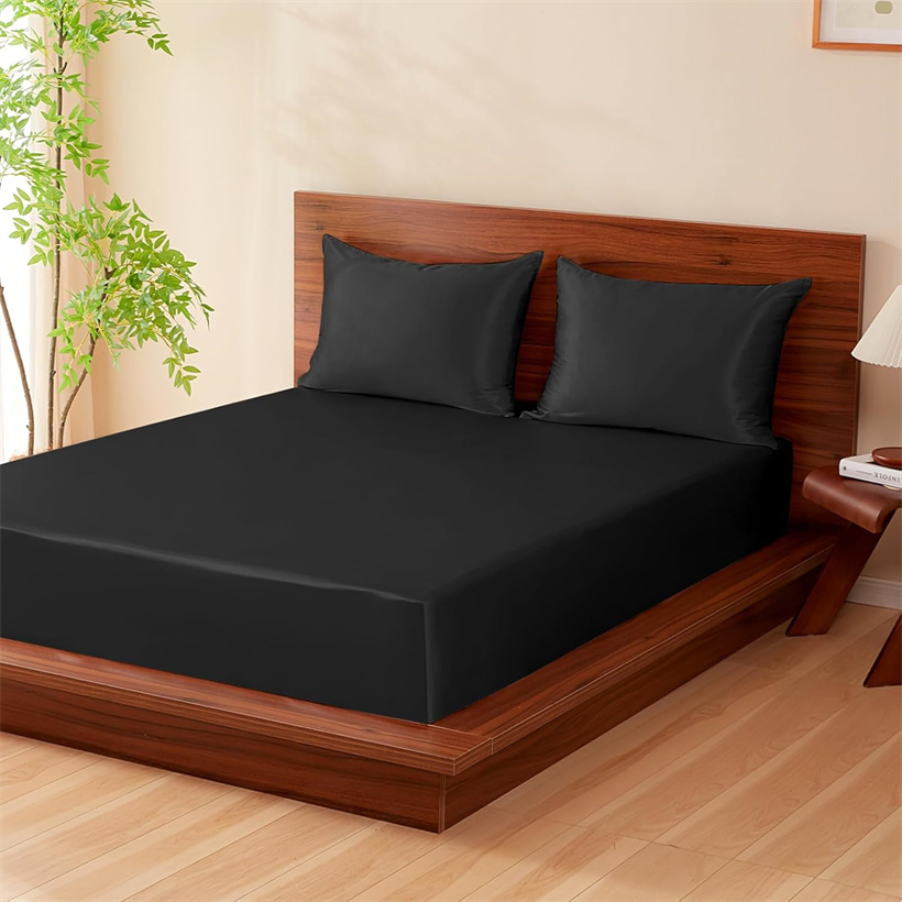 Silk Pillowcase Set - Conjunto de Lençóis de Seda Mulberry