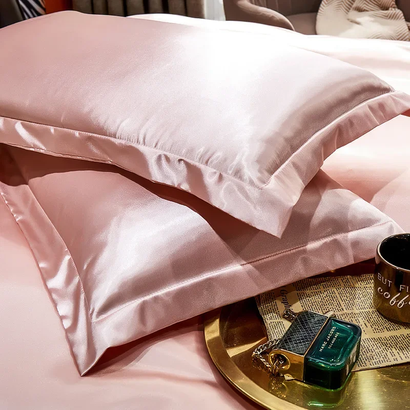Silk Pillowcase Set - 2 peças 100% fronha de seda