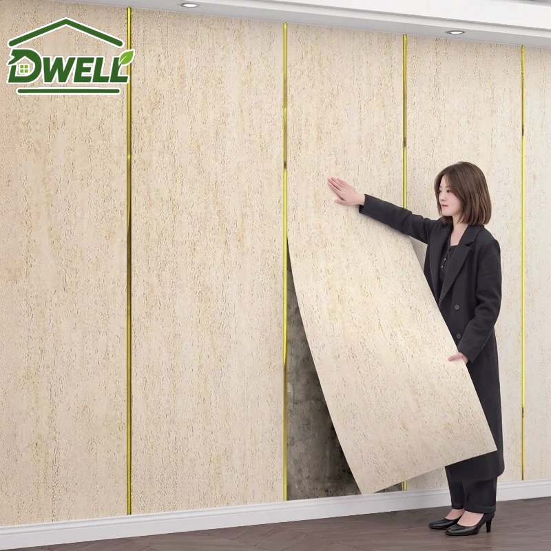Luxury Lifestyle Wallpaper - Papel de Parede Autoadesivo de Travertino