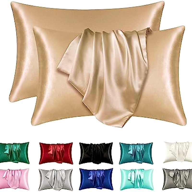 Silk Pillowcase Set - Conjunto de 2 Fronhas de Seda