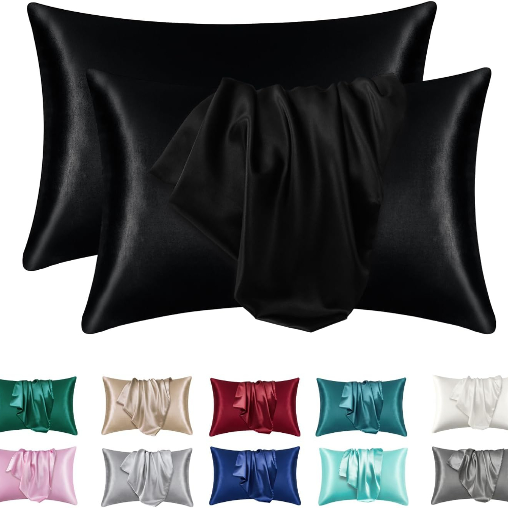 1/2 Peças Fronha de Cetim de S - Silk Pillowcase Set avaliação e preço