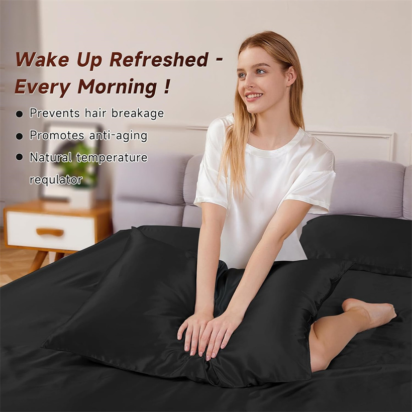 Conjunto de Lençóis de Seda Mu - Silk Pillowcase Set avaliação e preço