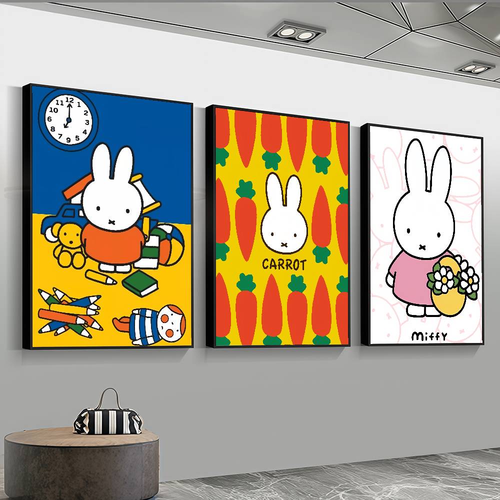 Adesivo de pôster fofo M-miffy - Luxury Lifestyle Wallpaper avaliação e preço