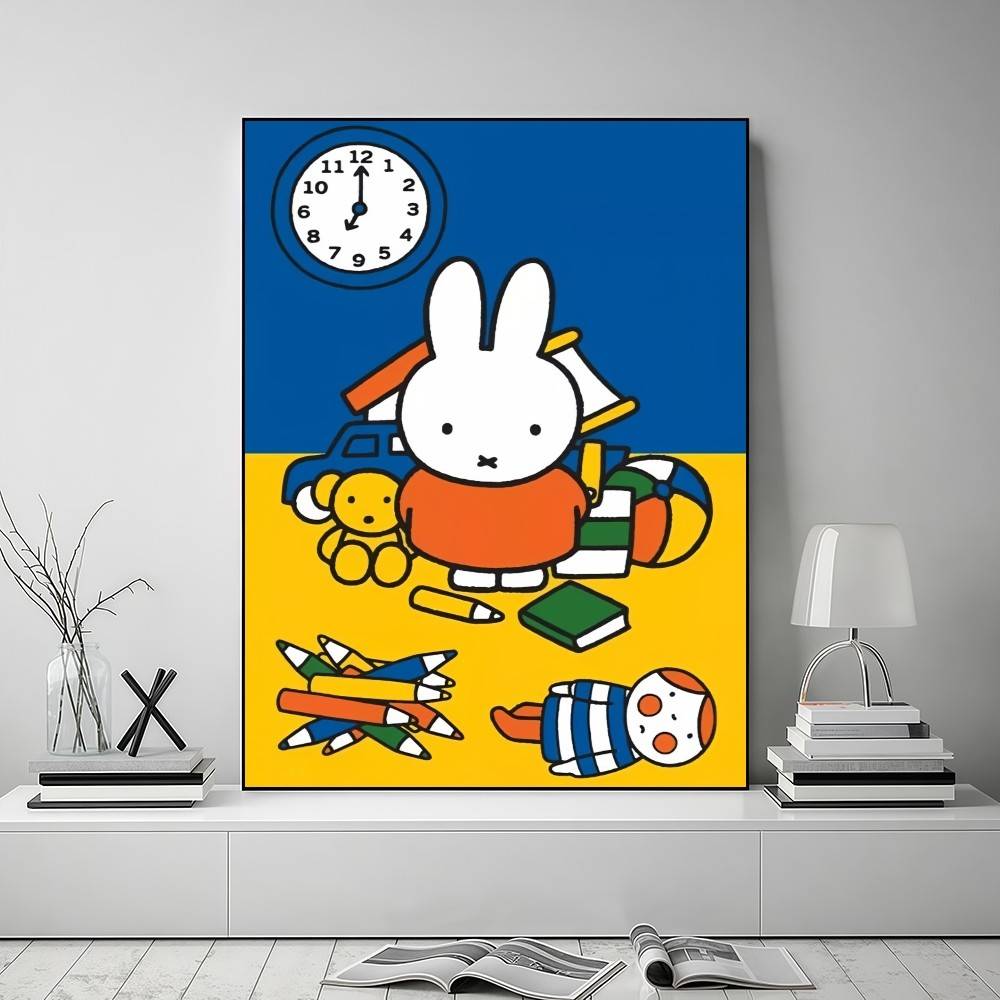 Adesivo de pôster fofo M-miffy - Luxury Lifestyle Wallpaper avaliação e preço