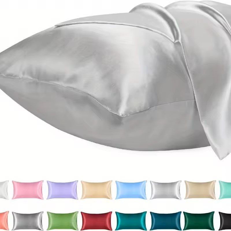 1PC Fronha de Cetim para Cabel - Silk Pillowcase Set avaliação e preço